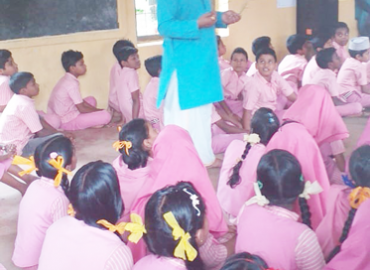 AMCT’s Herbs Awareness Camp to Ramakrishnan School Orumanayur Kerala