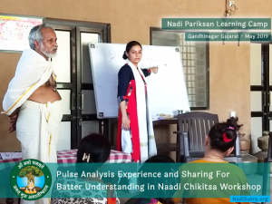 Students Live Practical and Discussion On Nadi Gaman at Gandhinagar