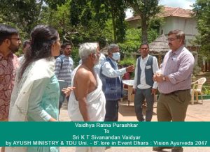 Discussion with TDU University for Ayurveda