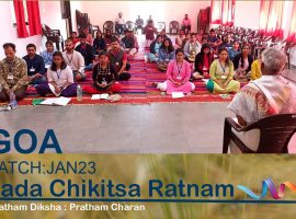 Pratham Diksha – Pratham Charan – Nadi Parikshan Batch Completed Successfully in GOA Jan2023